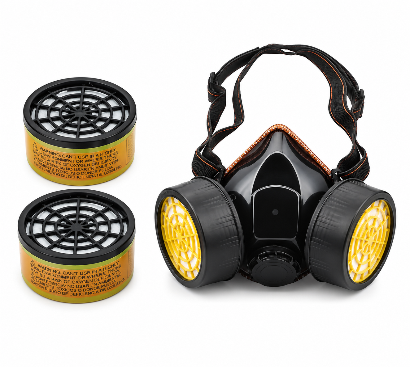 Mascarilla industrial con filtro ECO