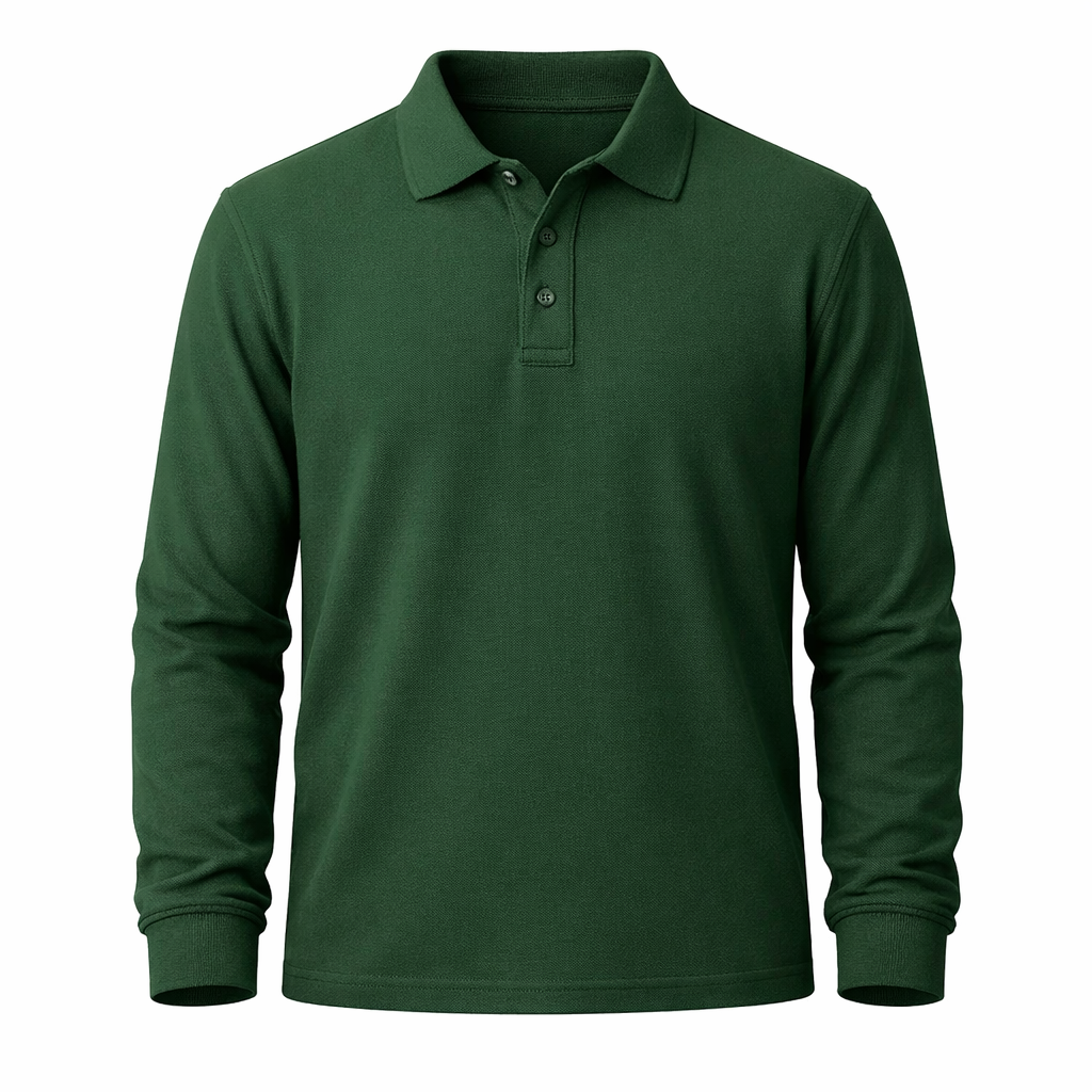 Camibuso Manga Larga Tipo Polo