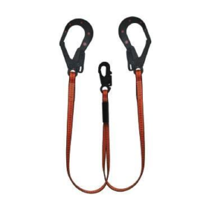 Eslinga de posicionamiento dieléctrica doble en longitud y fija de 1.80