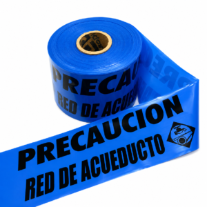 Cintas de Acordonamiento de Red Acueducto 300 mts calibre 4.5