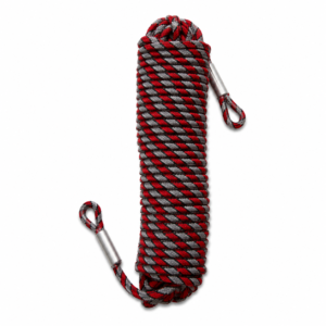 Cuerda Semi-Estática 13 mm con Ojal en Cada Extremo y Protector de Costura Plástica