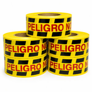 Cintas de Acordonamiento 'PELIGRO NO PASE' Calibre 2.5